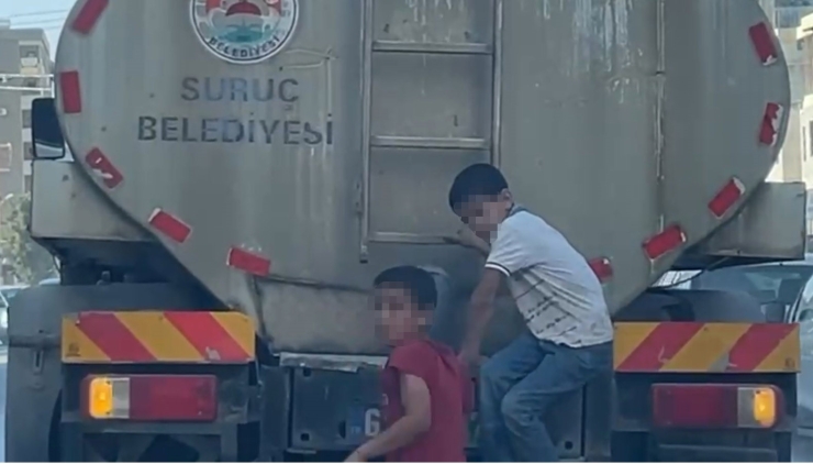 Çocukların Oyunu Yürekleri Ağızlara Getirdi