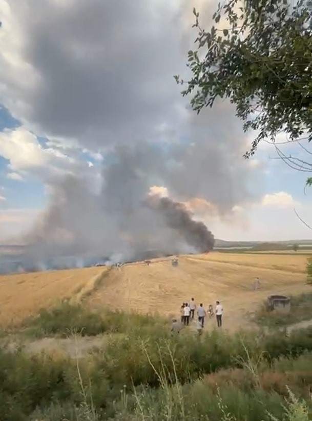 Gaziantep’te Korkutan Yangın: 50 Dönüm Arazi Kül Oldu