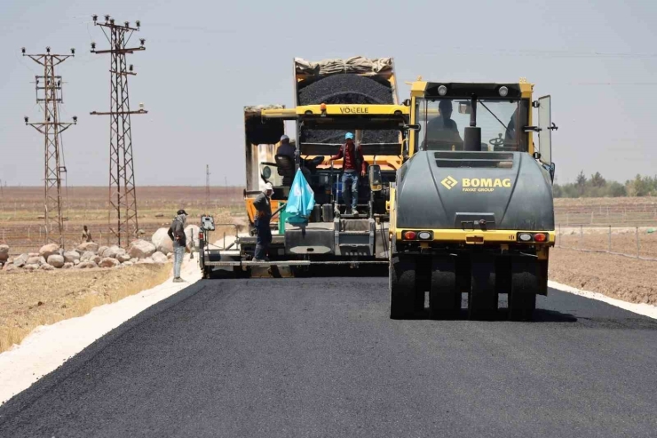 Suruç Ve Harran’ın Ardından Ceylanpınar Kırsalı Da Sıcak Asfaltla Buluşuyor