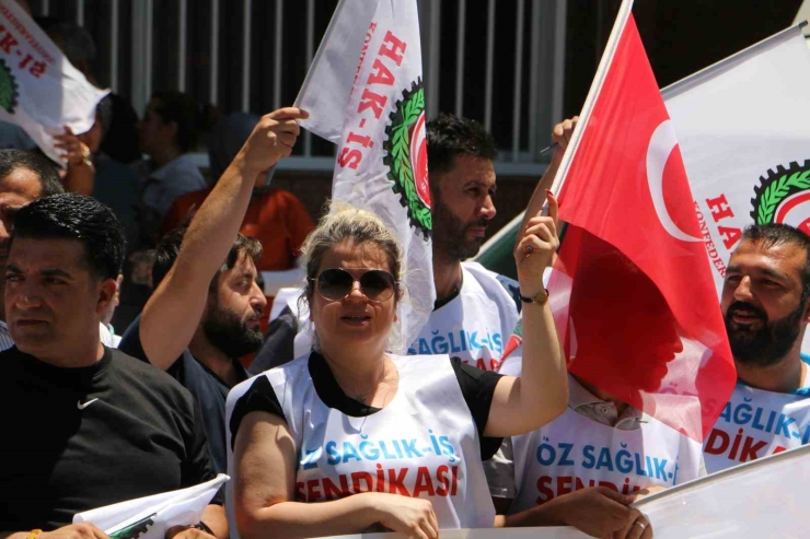 Hak-iş Ve Öz Sağlık İş Başkanı Aküzüm. "beklentimiz, Çalışanı Merkeze Alan, Geçim Şartlarını Gözeten Adil Bir Teklifin Ortaya Konmasıdır"
