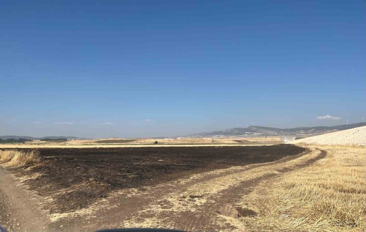 Gaziantep’te Anız Yakarken Suçüstü Yakalanan Şahsa 47 Bin Tl Ceza