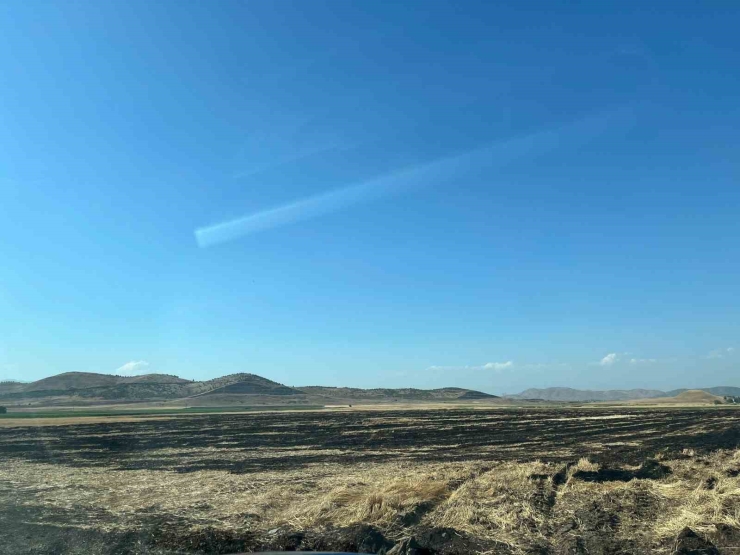 Gaziantep’te Anız Yakarken Suçüstü Yakalanan Şahsa 47 Bin Tl Ceza