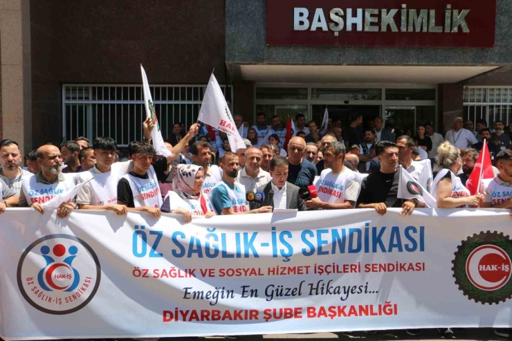 Hak-iş Ve Öz Sağlık İş Başkanı Aküzüm. "beklentimiz, Çalışanı Merkeze Alan, Geçim Şartlarını Gözeten Adil Bir Teklifin Ortaya Konmasıdır"