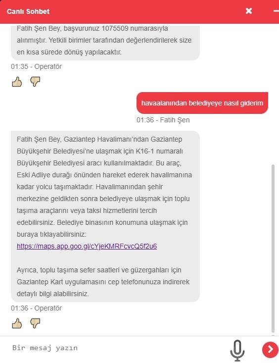 Türkiye’nin İlk Yapay Zeka Destekli Çağrı Merkezi Gaziantep’te