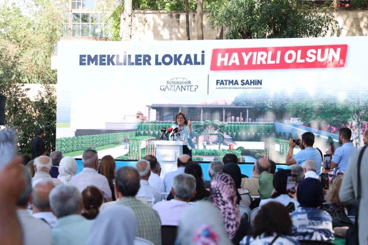 Gaziantep Büyükşehir’den Emeklilere Özel Yeni Bir Sosyal Yaşam Alanı