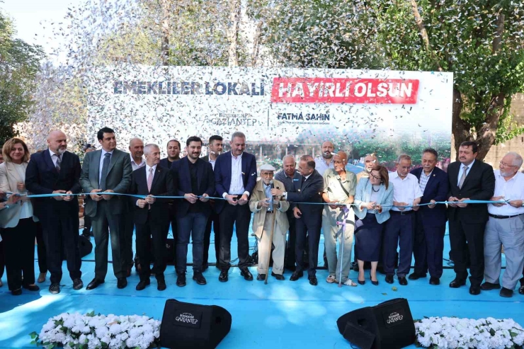 Gaziantep Büyükşehir’den Emeklilere Özel Yeni Bir Sosyal Yaşam Alanı