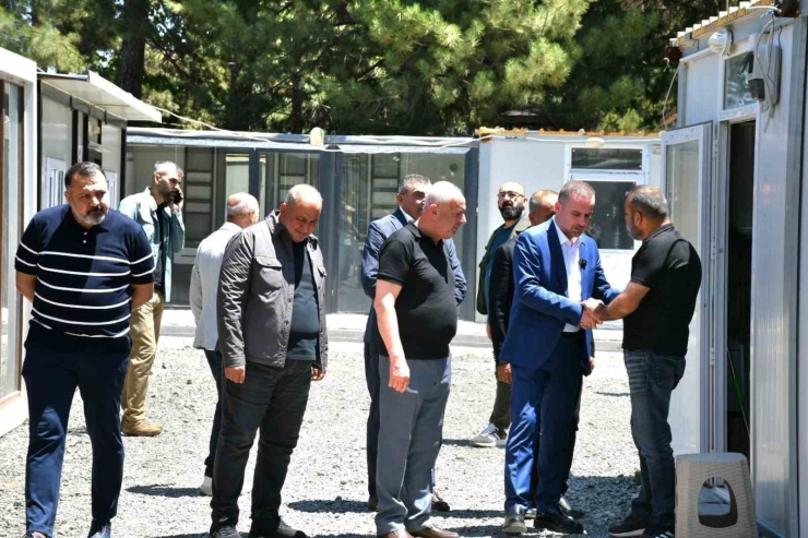 Maginder Heyeti Doğanşehir’de Esnaf Ve Vatandaşlarla Buluştu