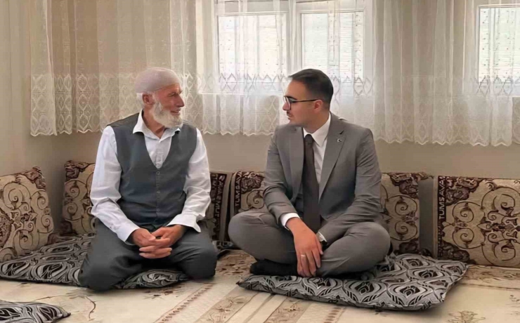 Kaymakamın İlk Ziyareti Şehit Ailesine Oldu