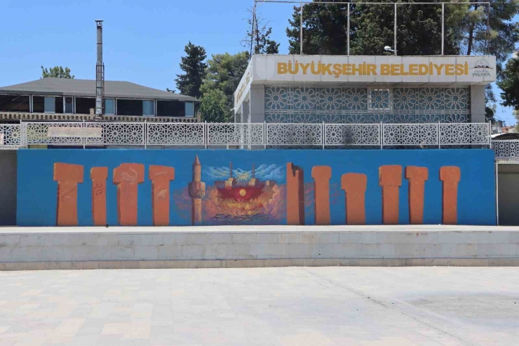 Topçu Ve Rabia Meydanına Estetik Dokunuş