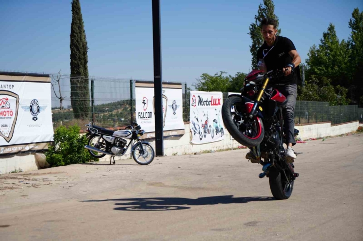 Motosiklet Tutkunları Gaziantep’te Buluştu
