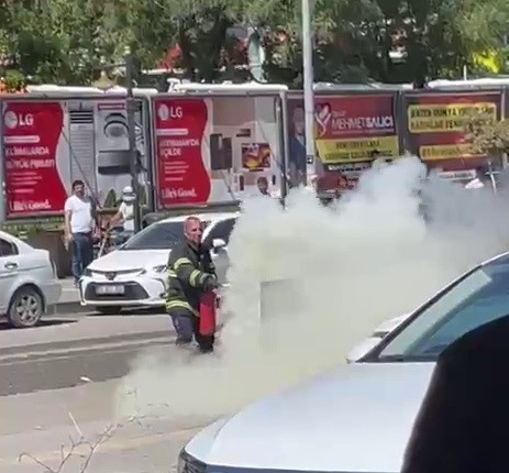 Adıyaman’da Trafo Yangını Korkuttu