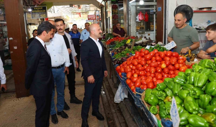 Vali Osman Varol, Besni Esnafını Ziyaret Etti