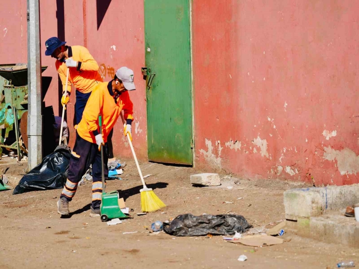 Şehitkamil’den Küsget’te Temizlik Seferberliği