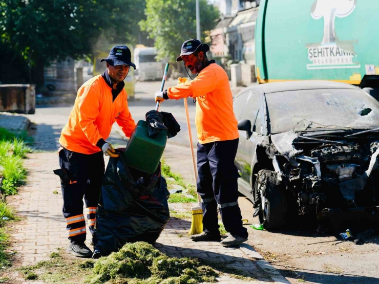 Şehitkamil’den Küsget’te Temizlik Seferberliği