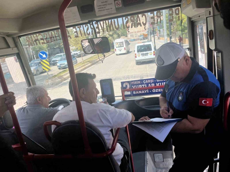 Toplu Taşıma Araçlarına Sıkı Denetim