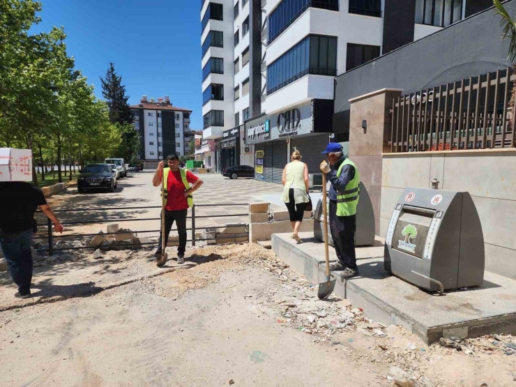Gaziantep’te Kapanan Yol İki Bina Arasında Krize Neden Oldu