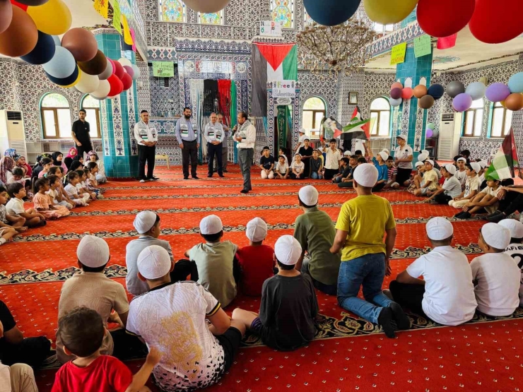 Diyarbakır’da Yaz Kur’an Kurslarında "filisten’e Destek" Programı