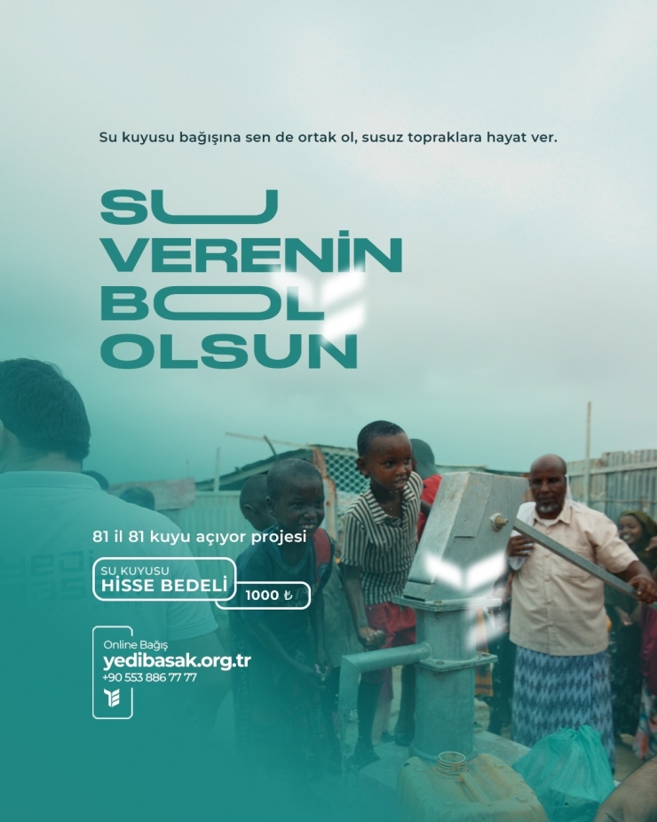 Yedi Başak’tan "81 İl 81 Su Kuyusu" Projesi