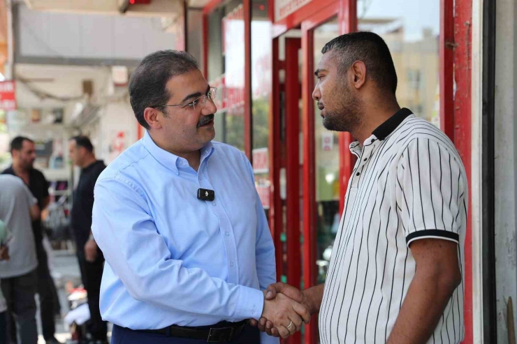 Canpolat, Devteyşti Mahallesi’nde Vatandaşla Buluştu