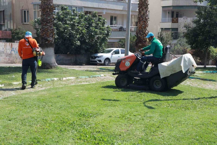 Parklarda Yenileme Ve Güzelleştirme Çalışması