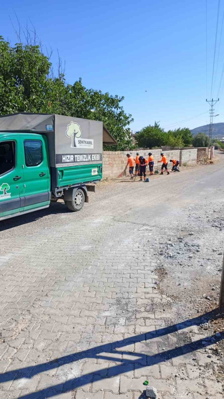 Şehitkamil’de Temizlik Seferberliği Devam Ediyor