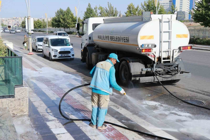 Haliliye’de Temizlik Seferberliği Sürüyor