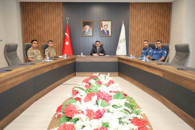 Haliliye’de Asayiş Ve Güvenlik Toplantısı Düzenlendi