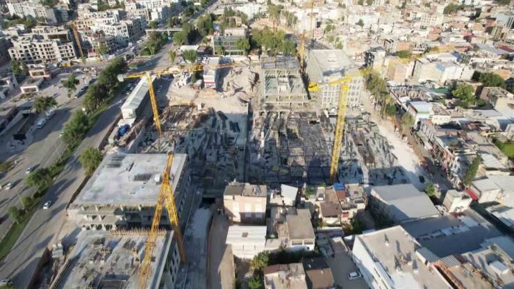 Adıyaman Çarşı Ve Meydan Projesi Yıl Sonuna Kadar Tamamlanacak