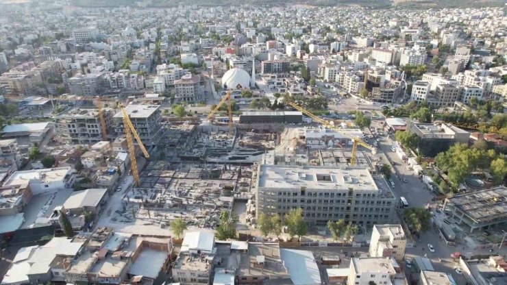 Adıyaman Çarşı Ve Meydan Projesi Yıl Sonuna Kadar Tamamlanacak