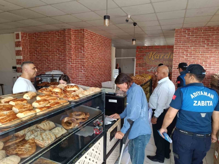 Adıyaman Belediyesi’nden Market Ve Fırınlara Sıkı Denetim