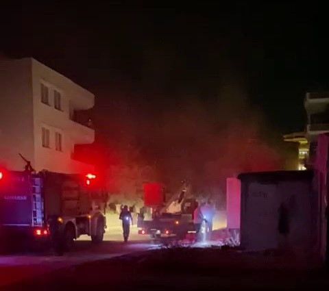 Adıyaman’da Elektrik Trafosu Patladı