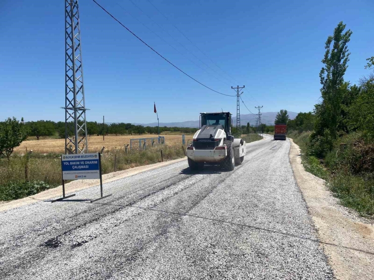 Malatya’da İlçe Yolları Yenileniyor