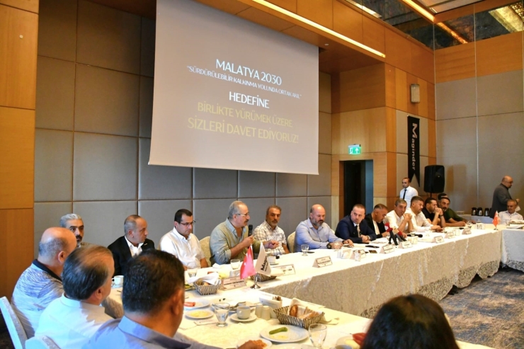 Malatya 2030 Çalıştayı İçin Hazırlıklar Başladı