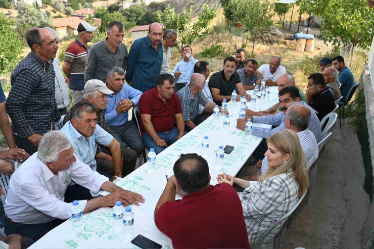 Milletvekili Ölmeztoprak, Kale Ve Hekimhan’da Sulama Suyu Toplantıları Gerçekleştirdi
