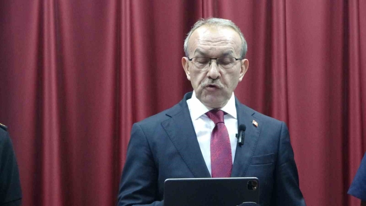 Valisi Seddar Yavuz: "asayiş Suçlarında Önemli Düşüş Var"