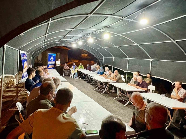 Başkan Ulutaş, Kültür Mahallesi’nde Vatandaşlarla Buluştu