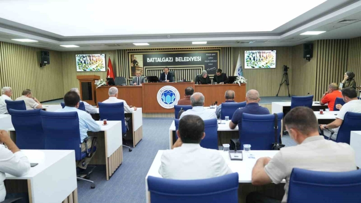 Battalgazi Belediye Meclisi Ağustos Ayı İlk Oturumu Gerçekleştirildi