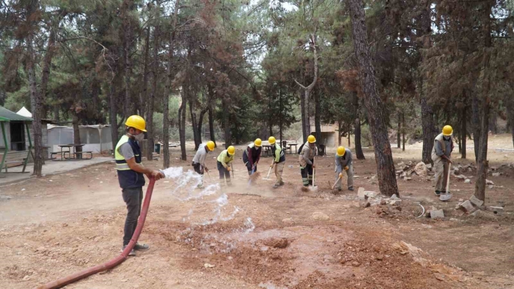 Dülük Tabiat Parkı’nda Orman Yangını Tatbikatı