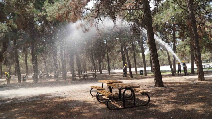 Dülük Tabiat Parkı’nda Orman Yangını Tatbikatı