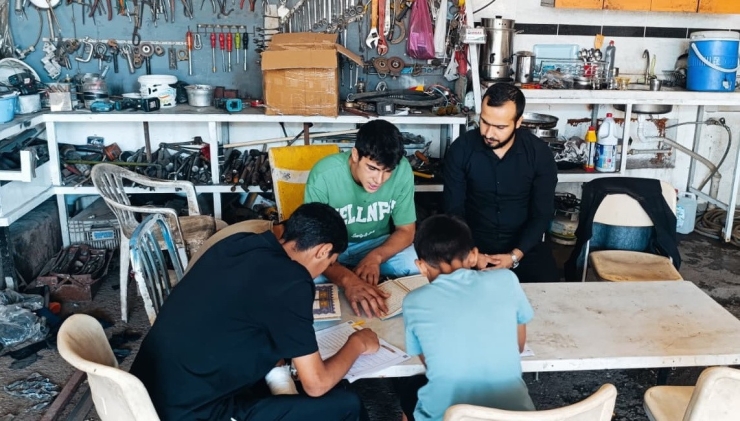 Sanayi Çıraklarına Atölyelerde Kur’an Eğitimi