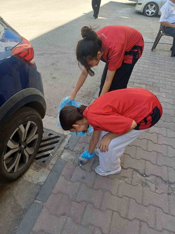 Şahinbeyli Çocuklardan Örnek Davranış