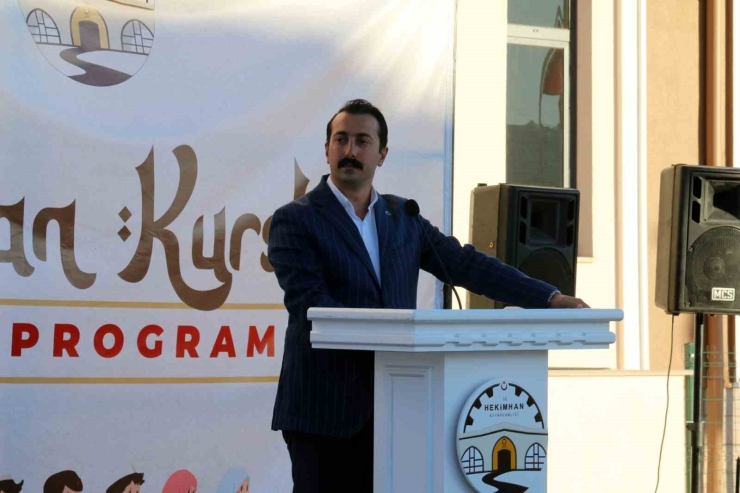 Hekimhan’da Yaz Kur’an Kursları Kapanış Programı Düzenlendi