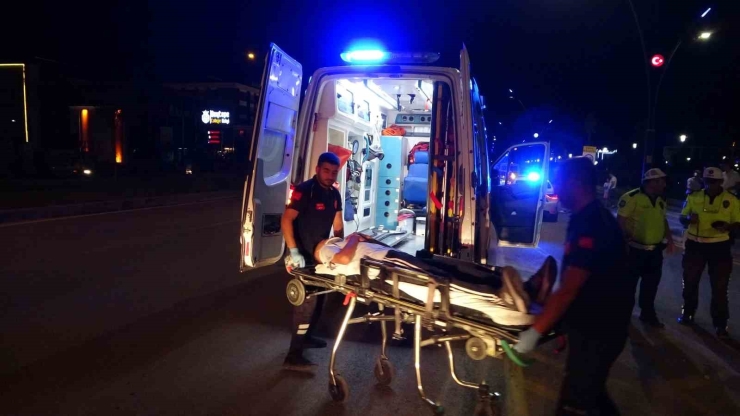 Malatya’da Kontrolden Çıkan Araç Yan Yattı: 1 Yaralı