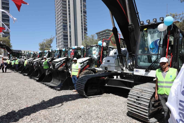 Büyükşehir, 47 Milyon Lira Değerinde Yeni Araç Filosu Kurdu