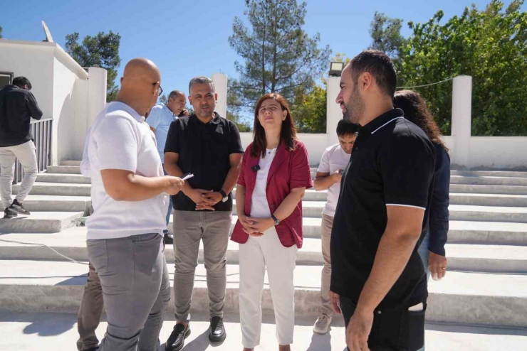 Başkan Bucak, Etüt Merkezleri Ve Kültürel Alanları İnceledi