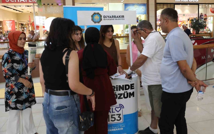 Büyükşehir Belediyesi Avm’lerde ‘yerinde Çözüm Standı’ İle Sorunlara Yerinde Müdahale Ediyor