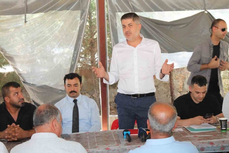 Milletvekili İshak Şan, Köy Halkının Sorunlarını Dinledi