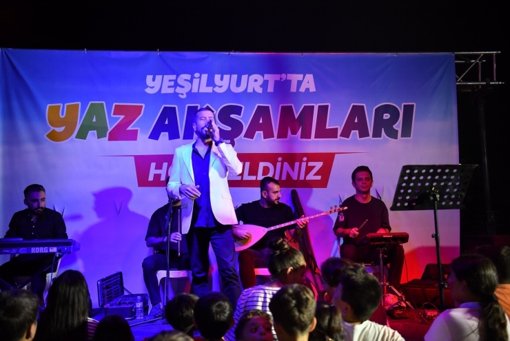 Yeşiltepe, ‘yeşilyurt’ta Yaz Akşamları’ İle Şenlendi