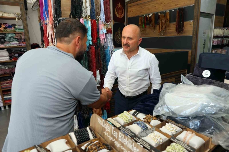 Vali Osman Varol’dan Adıyaman Ticaret Merkezine Ziyaret