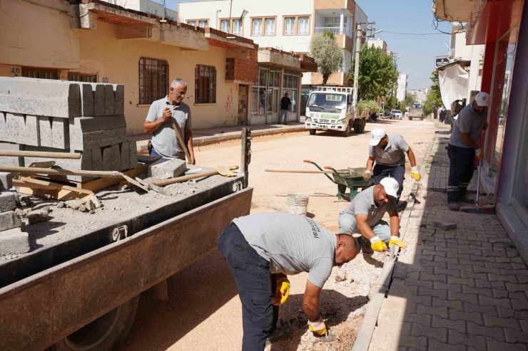 Kahta’da Cadde Ve Sokaklar Yenileniyor